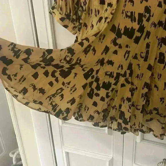 NWT Anine Bing Painterly Leo Dress in Size S (Runs Large) - Picture 10 of 11